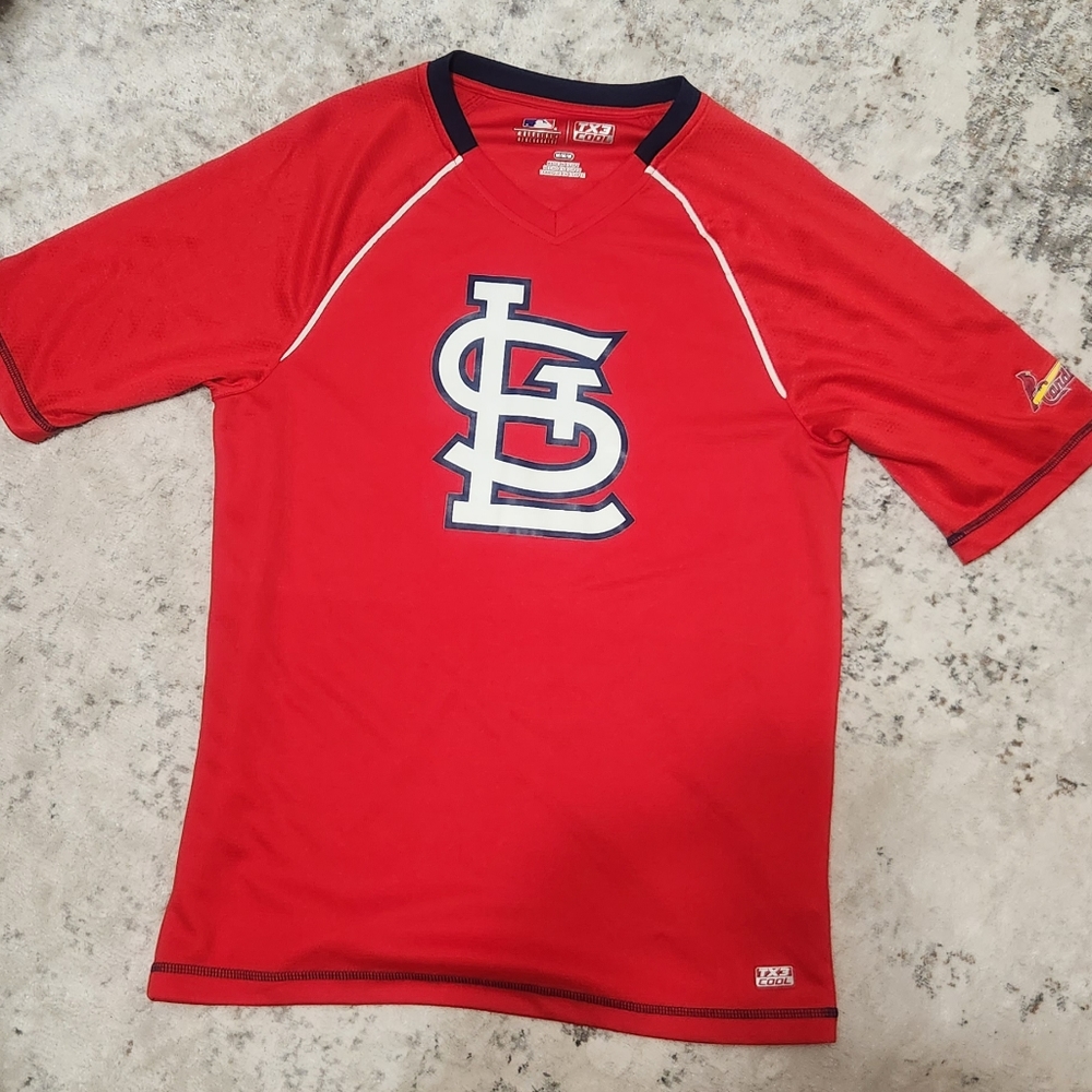SAINT LOUIS Cardinals Women Shirt TX3 Cool Size Medium